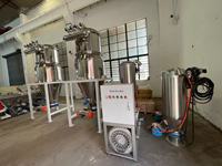 Pompe à moteur de convoyeur à vide pneumatique en acier inoxydable à vitesse réglable 380V 1 an Système d'alimentation d'élévateur de transfert de poudre