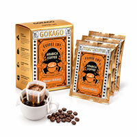 Café en Sachet Torréfaction Moyenne Foncée Arabica Monorigine Vente en Gros du Fabricant avec Service OEM et ODM Café Premium