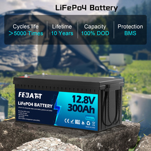 แบตเตอรี่ลิเธียมไอรอนฟอสเฟตคุณภาพสูง 12V 200Ah 300Ah พร้อมระบบ BMS อายุการใช้งานยาวนานสำหรับโซลาร์ - Product Image 5