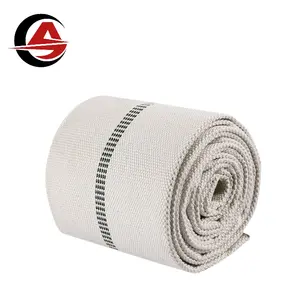 Guangmin Customized Fire Canvas Hose White/red 10m/15m/20m/30m Double Jacket Pvc/tpu Rubber Lay-flat Discharge Fire Hose