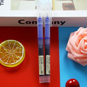 नई स्कूल कार्यालय नीले और काले, लाल सीधे प्रत्यक्ष तरल तटस्थ जेल कलम - Product Image 5