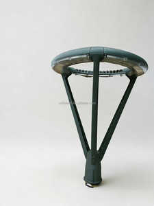 Lumière LED de jardin extérieure, éclairage de chemin, luminaire de rue, idéal pour <span class=keywords><strong>Doom</strong></span>, diffuseur <span class=keywords><strong>PC</strong></span> à deux bras, 3 bras décoratifs, route de parc, anneau à 3 bras - Product Image 5