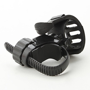 Onefire-LC-6 giratorio de 360 grados para bicicleta, soporte de luz <span class=keywords><strong>frontal</strong></span> LED para Faro de bicicleta, iluminación de tróch, Clip de goma - Product Image 6