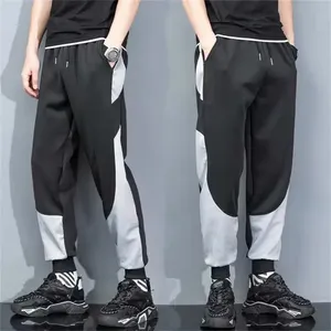 OEM Custom Logo Men's Casual Sports Running Pants Knitted Jogging Trousers