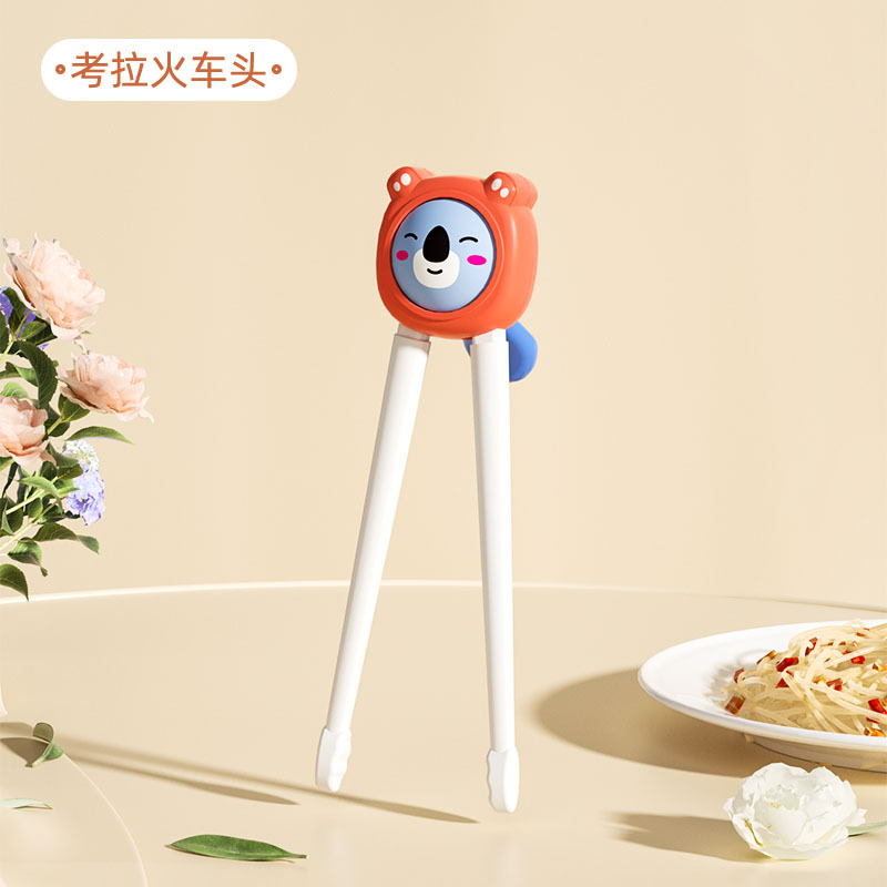 Single chopsticks without rings (packaged) in red