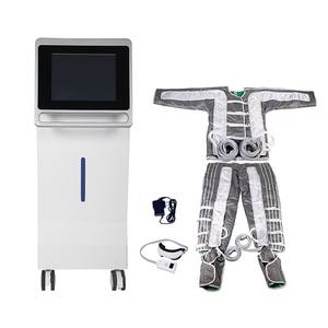 Máquina de Presoterapia de 48 Cámaras de Aire, Dispositivo de Drenaje Linfático por Presión de Aire con Calor, Masajeador Corporal Vertical Completo - Product Image 6