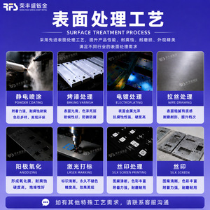 Rongfengsheng Industrial Energy Storage Cabinet Shell 1.0-8.0mm Cold-Rolled Steel Server Rack ESS-001 OEM Customization - Product Image 2