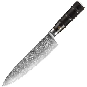 8 Inch Kitchen Chef Knife Professional High Quality Pakkawood Handle VG10 Damascus Steel Kitchen Chef Knife