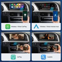 Écran tactile multimédia OEM 8,9'' pour tableau de bord Audi A5 2008-2016, Airplay, Miracast, CarPlay sans fil, Android Auto, système d'exploitation Linux