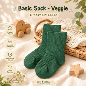 Chaussettes douillettes pour bébés, en tissu respirant, offrant un confort doux, une coupe flexible et un style adorable pour tous les jours. - Product Image 5