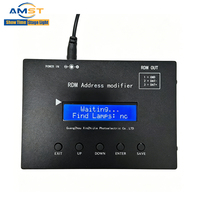 Pengontrol Pengkodean RDM Jarak Jauh Baru, Baterai Kuat, Portabel, Konsol Penguji DMX 512 untuk Pengaturan Alamat DMX Pencahayaan