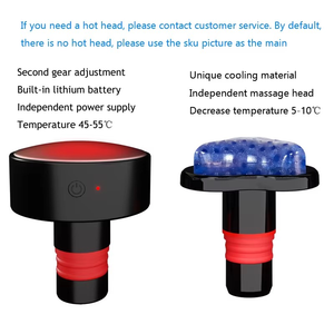 Massaggiatore di tessuto profondo <span class=keywords><strong>pistola</strong></span> palestra sport elettrico riscaldato freddo corpo posteriore <span class=keywords><strong>pistola</strong></span> per massaggio con muscolo percussivo - Product Image 6