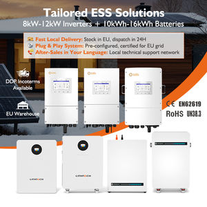 <span class=keywords><strong>Pl</strong></span>- 51.2v 16kwh con Inverter Integrato da 12kw Trifase 220v 230v/380v Tutto in Uno + Bilanciatore Attivo +5A + MODULO WIFI + DDP - Product Image 2