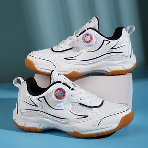 Scarpe Originali <span class=keywords><strong>per</strong></span> Bambini e Donne <span class=keywords><strong>per</strong></span> Allenamento Professionale di Pallavolo, <span class=keywords><strong>Tennis</strong></span> da Tavolo, Pickleball, Padel e Badminton Indoor - Product Image 2