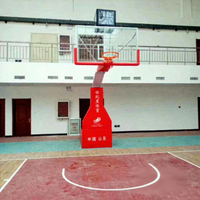 Supports de basket-ball complets de haute qualité, plusieurs styles