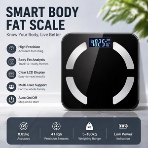 Báscula Inteligente de Grasa Corporal con Bluetooth, Báscula Digital de Composición Corporal de Alta Precisión (0.05kg), Conectividad con Aplicación para Baño en Casa - Product Image 5