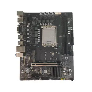 Материнская плата PCWINMAX B760 LGA 1700 игровая микро ATX GDDR4 GDDR5 поддерживает процессоры 12-го 13-го 14-го поколения B760