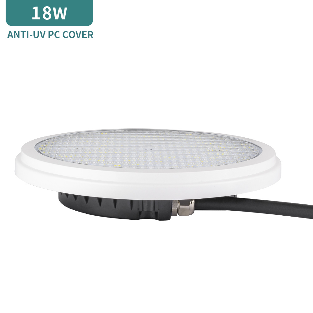 18W White Same Diameter with the Traditional PAR56 IP68 Led Swimming Pool Light Bulb