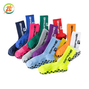 Chaussettes de football professionnelles personnalisées pour hommes, antidérapantes, en nylon, vente en gros - Product Image 6