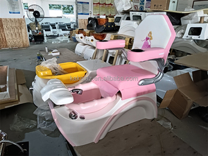 Chaise de pédicure moderne pour enfants avec évier réglable Mini <span class=keywords><strong>Spa</strong></span> Chaise de pédicure pour salon d'enfants à vendre - Product Image 4