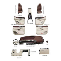 Kit Upgrade Interior Maybach untuk ML GLE W166 ke W167, Panel Pintu Layar Dashboard, Sarung Jok Kulit untuk Mercedes Benz ML GLE W166