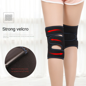 Heiße Therapie <span class=keywords><strong>massage</strong></span> Beheizte Knies tütze Turmalin Selbst erhitzende magnetische Knies chützer Arthritis Schmerz linderung Heizung Knie wickels tütze - Product Image 3