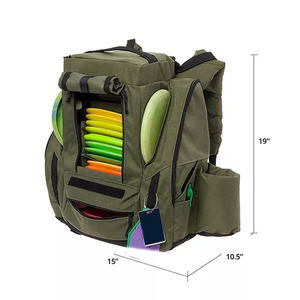 Custom Lightweight Waterproof <b>Disc</b> Golf Backpack Outdoor Sports Durable Resistant <b>Flying</b> <b>Disc</b> Practice Backpack Redheart CY26678 - Product Image 2