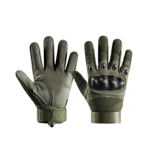 Customized Flexible Waterproof Gloves Army Green Special Forces Protective Safety Full Finger Tactical Gloves