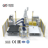 HEAD Machine de découpe au jet d'eau robotique CNC de haute précision à 6 axes entièrement personnalisée