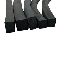 Bande d'étanchéité en caoutchouc souple en silicone haute température sur mesure, bande en mousse EPDM ronde et carrée avec découpe