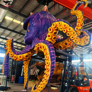 Fabricante de Modelos de Simulación para Exteriores, Modelos Realistas de Vida Marina de Pulpo, Aptos para Parques de Atracciones y Zoológicos, Certificación CE - Product Image 4