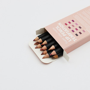 Le nouvel ensemble de 12 crayons à lèvres mats ne se décolore pas et ne colle pas au maquillage européen et américain durable. - Product Image 3