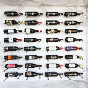 Portabottiglie di vino in alluminio per Home Bar - Product Image 6