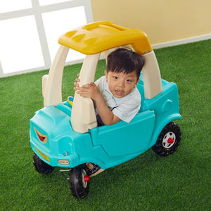 प्लास्टिक चार पहियों कार बच्चों आउटडोर और इनडोर कार - Product Image 2