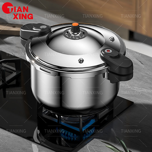 <span class=keywords><strong>Olla</strong></span> de <span class=keywords><strong>Presión</strong></span> de Acero Inoxidable TIANXING <span class=keywords><strong>a</strong></span> Prueba de Explosiones para Cocina Doméstica 5-16L con Doble Asa para Estufa de Inducción y Gas - Product Image 1