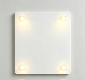 Panneau de chauffage infrarouge à grande surface 1200W, radiateur économe en énergie, fonctionnement silencieux, design moderne, contrôle intelligent réglable - Product Image 4