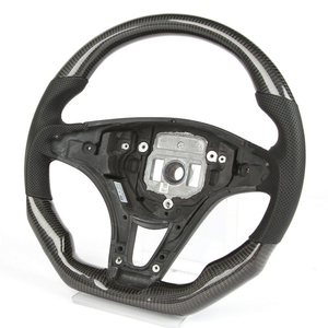 Volant en fibre de carbone véritable adapté à la Classe C W205 Amg, volant de voiture personnalisé - Product Image 3