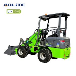 AOLITE E606Pro LiFePO4 литиевая батарея 0,6 тонны 100% батарея мини-Китай alt Новая Энергия колесный погрузчик простота обслуживания - Product Image 4