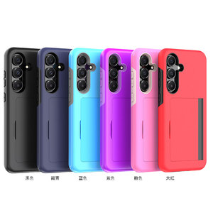 Với chủ thẻ Wallet khe cắm điện thoại trường hợp Đối với Samsung S26 S25 S24, chống sốc TPU PC chủ đứng điện thoại trường hợp đối với Samsung <span class=keywords><strong>Galaxy</strong></span> A56 - Product Image 4