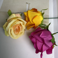 YL Vente en gros de fleurs artificielles pas chères, têtes de roses en soie, arrangements floraux, fleurs de mariage, décoration murale, décoration de fête à domicile