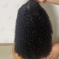 Pelucas vietnamitas SDD Double Drown cutícula alineada Raw Pixie Wave, pelucas de cabello humano transparente, pelucas delanteras de encaje Full HD sin pegamento
