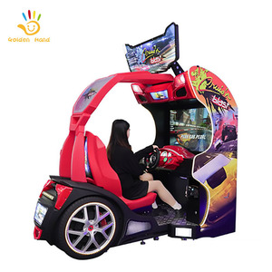Segunda Mano Máquina de juego de arcade de carreras de coches funciona con monedas máquina de videojuegos para conducir coches - Product Image 1