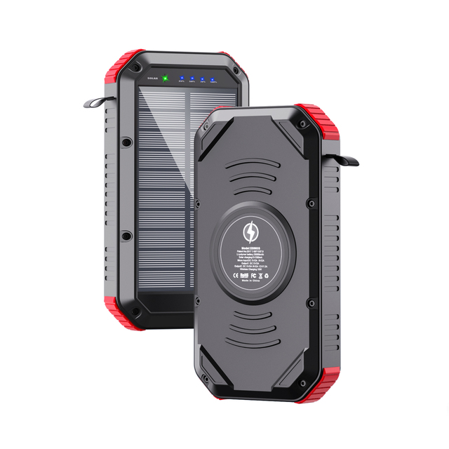 ES-983S Pd Power Bank Solar Energy Powerbank 30000 Type-c Output Real 30000mah Powee Bank Powerbank Power Bank 30000