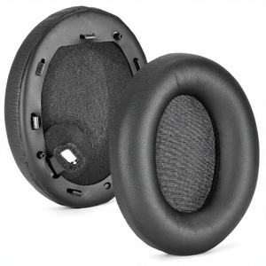 Almohadillas de Repuesto de Cuero Proteico para Auriculares Inalámbricos Sony WH-1000XM4 XM4, Almohadillas de Espuma Viscoelástica Suave - Product Image 2
