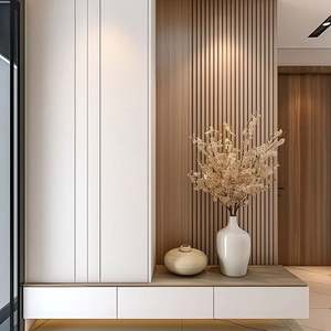 Customized Modern Solid MDF <b>Shoe</b> Rack Cabinet Strip Light for Indoor Outdoor Home Furniture <b>Storage</b> Living Room Entrance Hall - Product Image 1