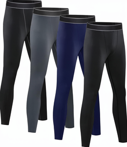 Pantalones de otoño para hombre SQINUSQN/Lion Chino, delgados, transpirables, de spandex/nailon, cintura elástica, hasta el tobillo, venta al por mayor transfronteriza - Product Image 1