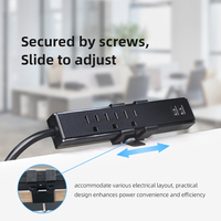 OEM USB şarj aleti uzatma kurşun kablosu evrensel masaüstü soket AC çıkışı abd güç şeridi