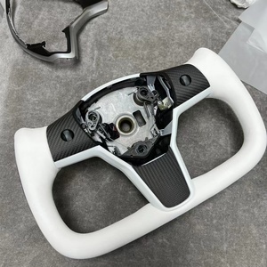OEM ODM พวงมาลัยแบบ Yoke สำหรับ Tesla Model 3 และ Model Y ปี 2021 2022 ของแท้จากโรงงาน - Product Image 3