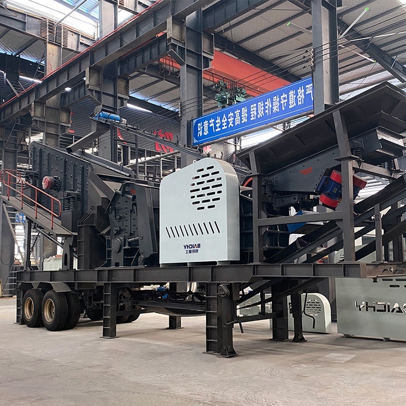 Mobile Impact Crushing Plant Limestone Crushing