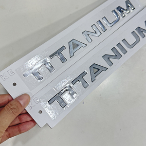 Cromo/gris capó delantero trasero maletero emblema pegatina lateral <span class=keywords><strong>Logo</strong></span> Fissan Patrol 2025 Y62 Accesorios - Product Image 4